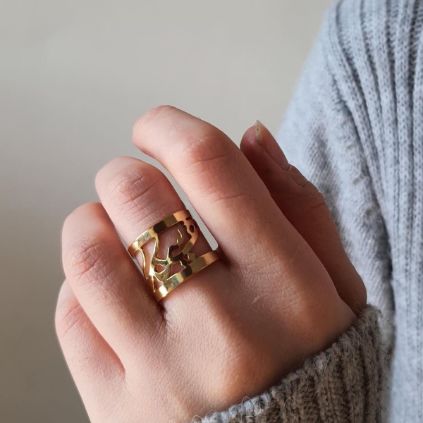 Personalised Persian Ring