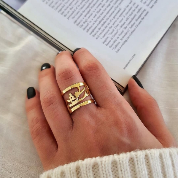 Personalised Persian Ring