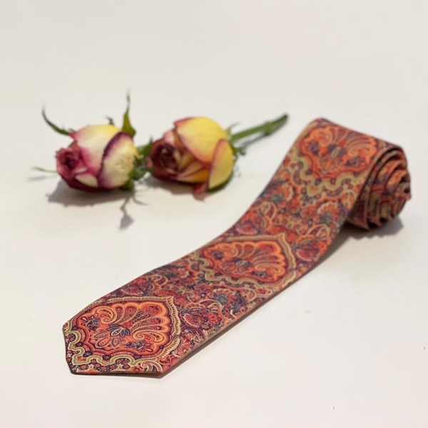 Exquisite Persian Rug Necktie