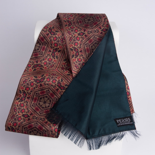 Geometric Floral Persian Neck Scarf