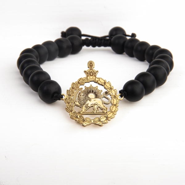 Crown Lion and Sun Bracelet