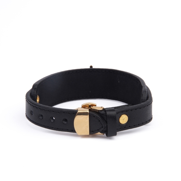 Lion and Crown Leather Bracelet