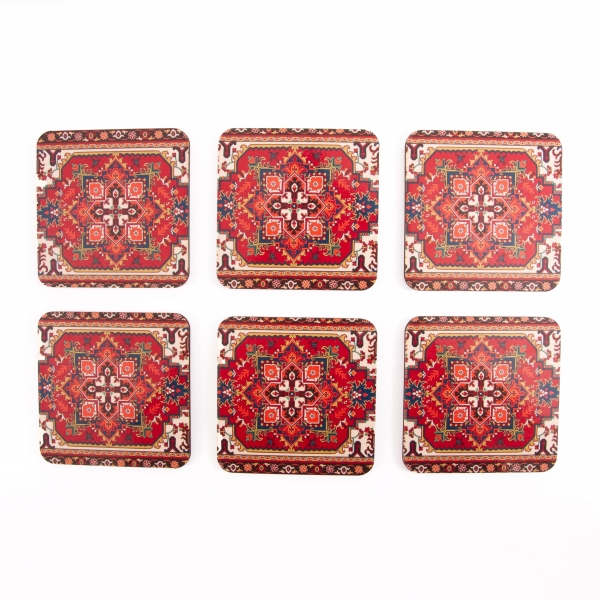 Persian Rug Coaster – Set of 6