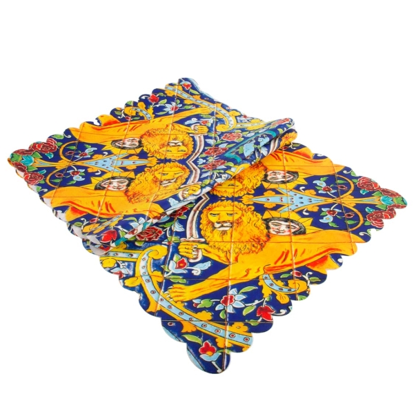 Lion and Sun Table Runner