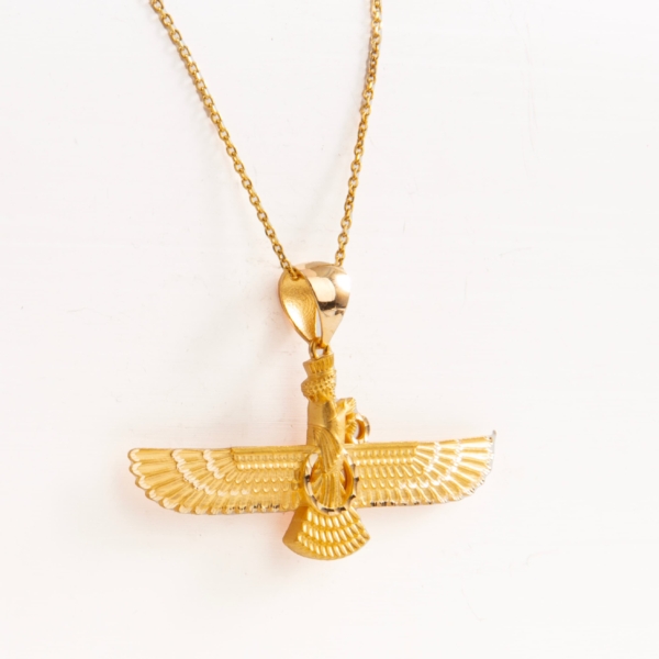 18k Gold Farvahar Necklace
