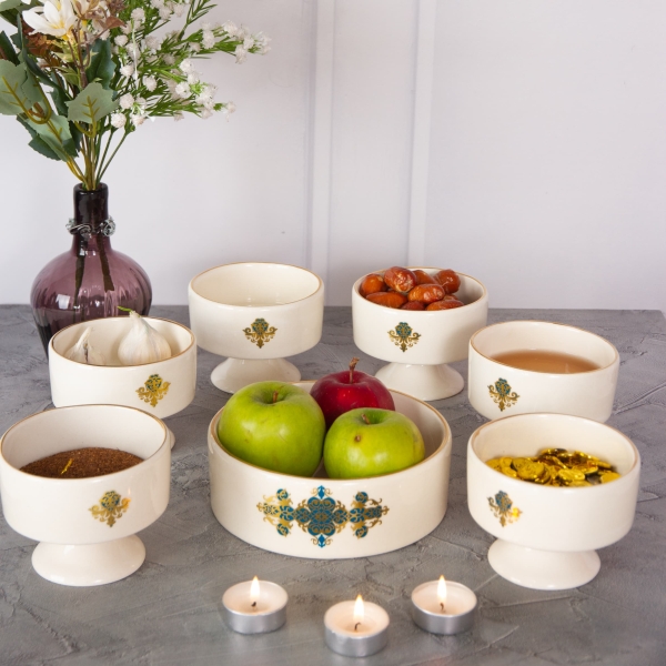 Golden Eslimi Serveware Set