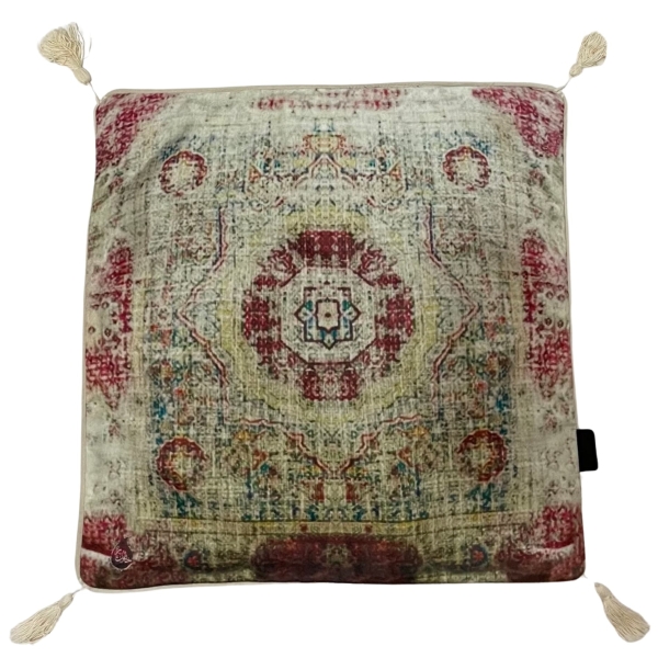 Antique Persian Rug Pattern Cushion