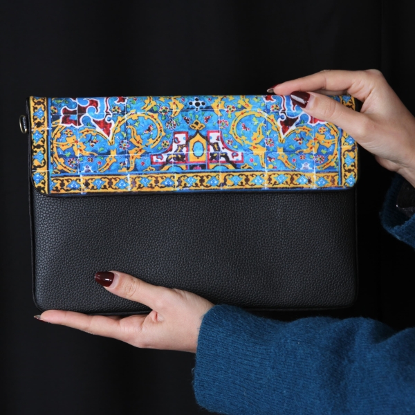 Blue Salar Clutch Bag