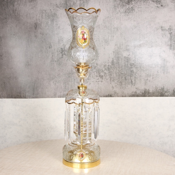 Dutch Rose Tulip 18K Gold Laleh Lamp 75cm