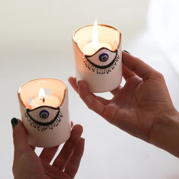 Evil Eye Ceramic Haft Sin