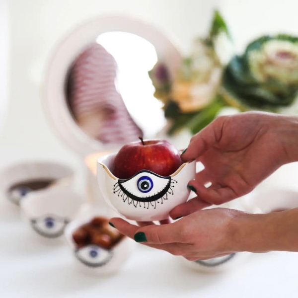 Evil Eye Ceramic Haft Sin