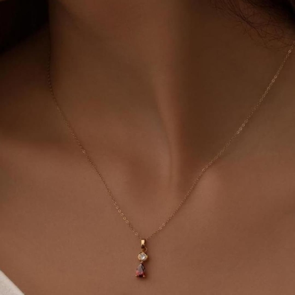 Pomegranate 18k Gold Necklace