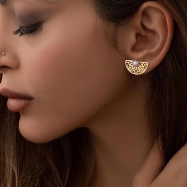 The Pearl 18K Gold Earrings