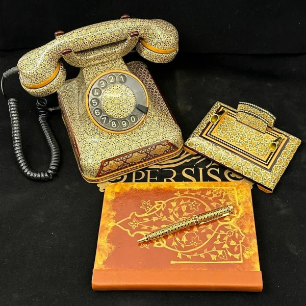 Persian Khatam Kari Nostalgia Telephone