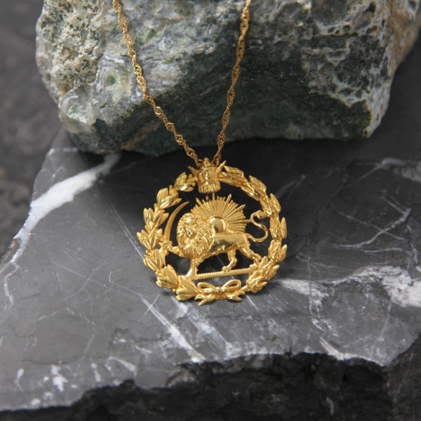 Shir o Khorshid 18K Gold Necklace