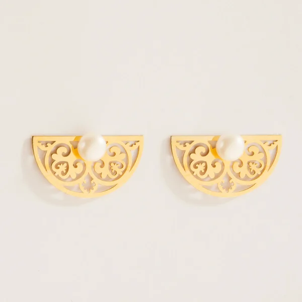 The Pearl 18K Gold Earrings