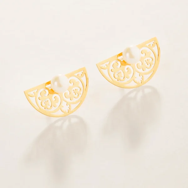 The Pearl 18K Gold Earrings