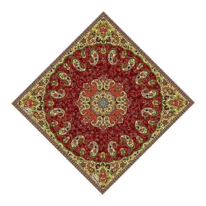 Elegant Red Termeh Cushion Cover