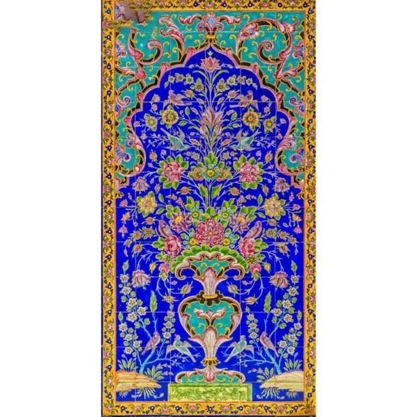 7 Colors Glazed Golestan Castle Tile 200 x 120 cm