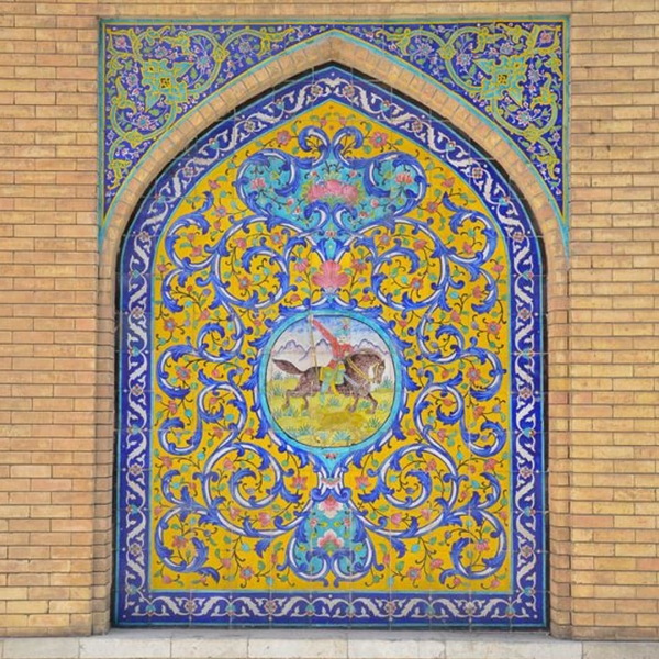 Golestan Castle Tiles Pattern