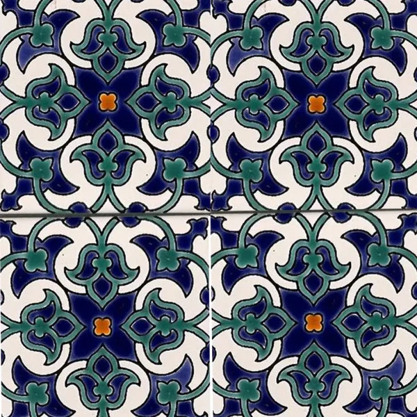 Seven-Color White Eslimi Glazed Tile