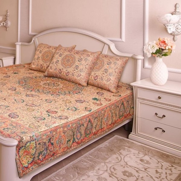 Shahriar’s Persian Bed Set – Elegance Termeh Double Bedspread Set