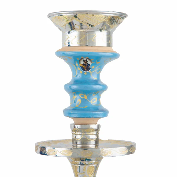 Blue Blossom Luxury Hookah- 40cm