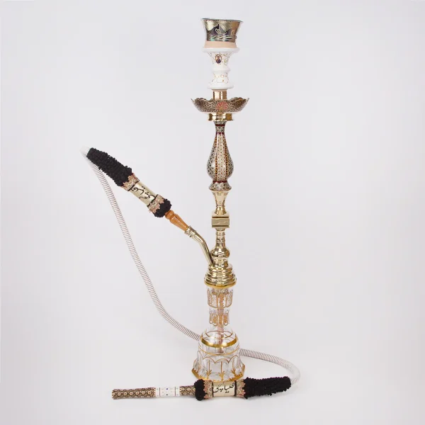 Handcrafted Persian Khatam Hookah- 85cm