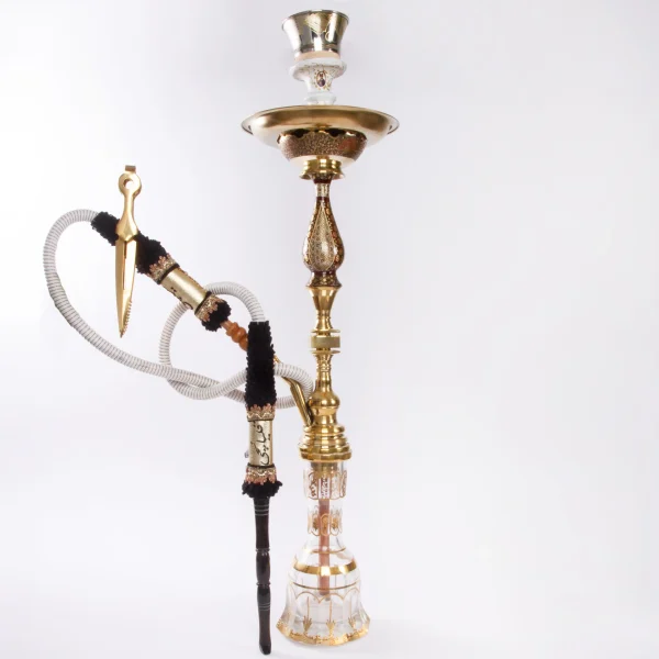 Handcrafted Persian Khatam Hookah- 85cm