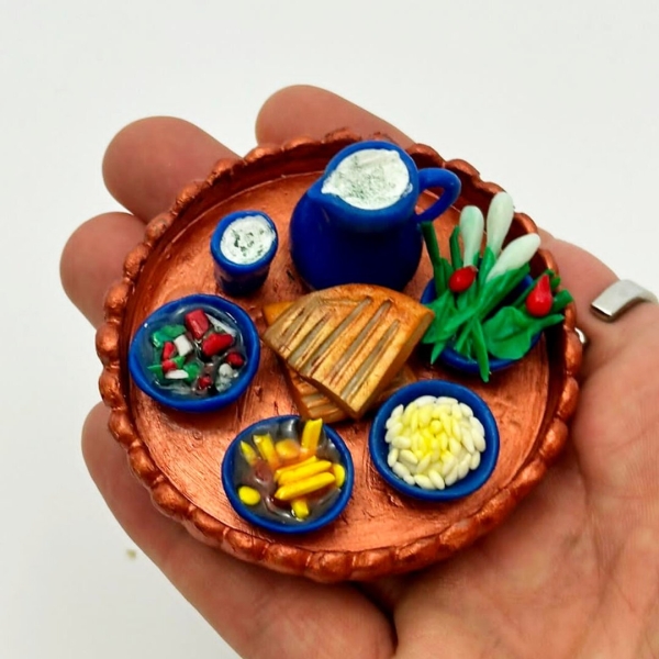 Persian Food Miniature Tray