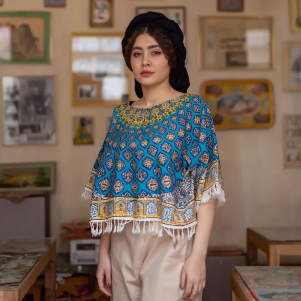 Sheikh Lotfollah Cotton Blouse – Persian Traditional Ghalamkari Clothing