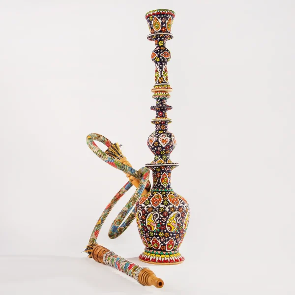 Traditional Persian Minakari Hookah- 60cm