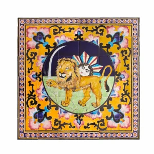 Imperial Sun and Lion Tile