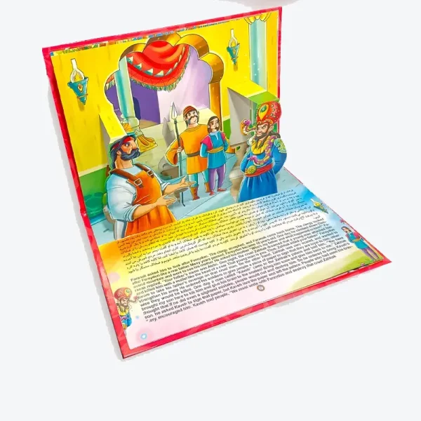 Interactive 3D Pop-Up Persian Folktales Bilingual Book Set for Children