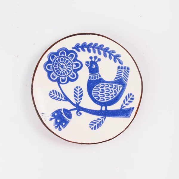 Gol o Morgh Design Handmade Ceramic Plate Set of 4