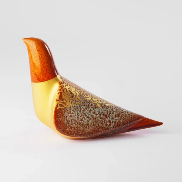 Handcrafted Ceramic Doves with Wooden Stand – Decorative Local Art Set