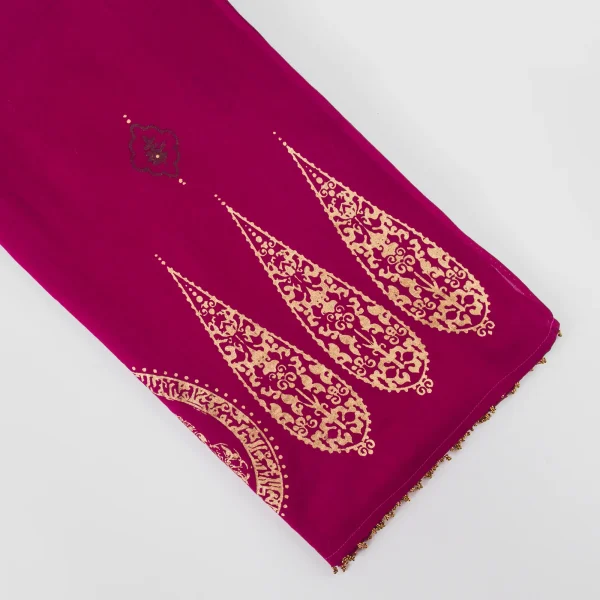 Luxurious Persian Garden Scarf