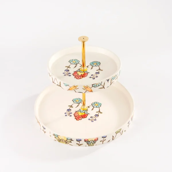 Shah Abbasi Floral Ceramic Set – Elegant Persian Design