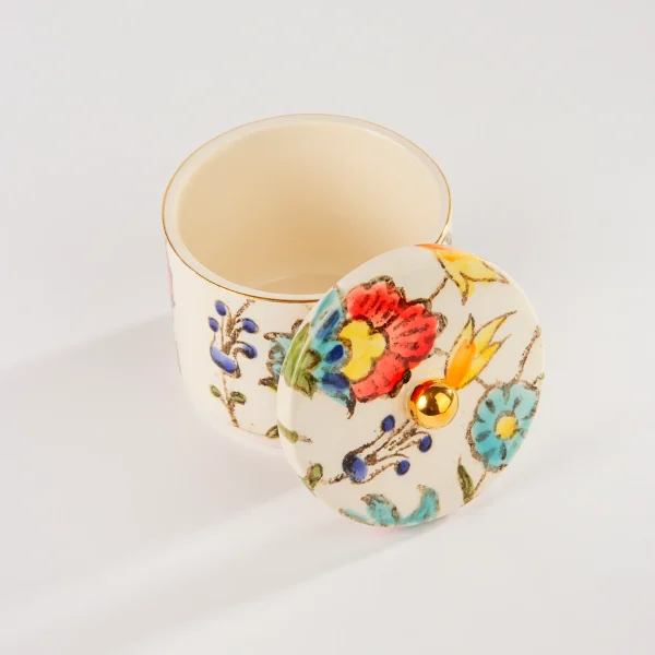 Shah Abbasi Floral Ceramic Set – Elegant Persian Design