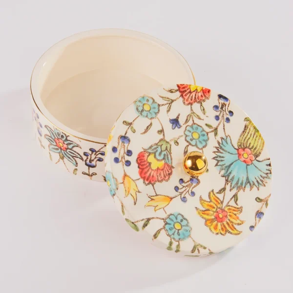 Shah Abbasi Floral Ceramic Set – Elegant Persian Design