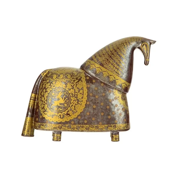 Persian Horse Sculpture – Knight Design