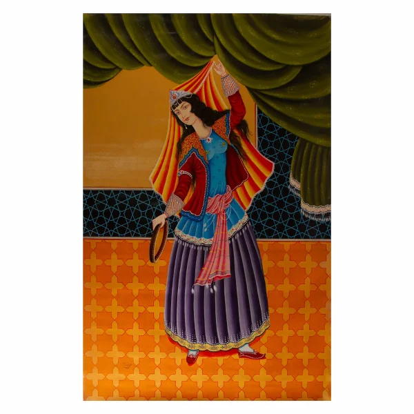 Dance Hall Painting – Miniature Persian Painting