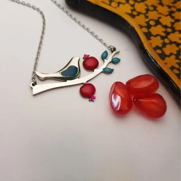 Elegant Persian Pomegranate Necklace