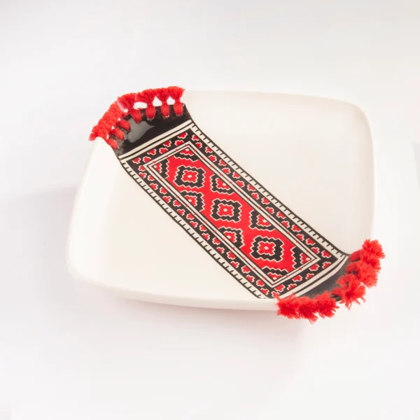 Persian Kilim Dinner Serving Plates – Elegant Design