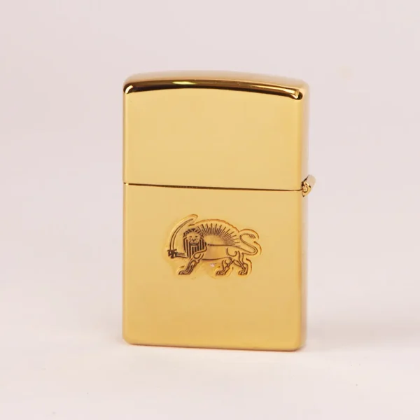 Lion and Sun Zippo Lighter