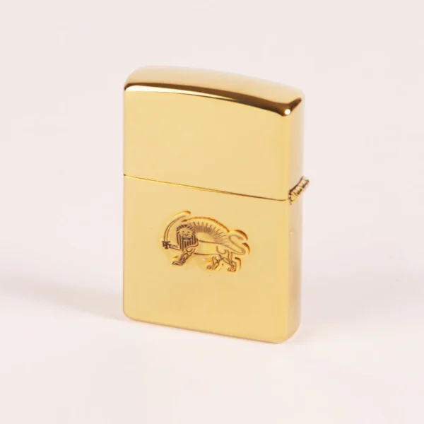 Lion and Sun Zippo Lighter