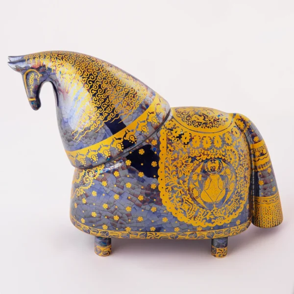 Persian Horse Sculpture – Knight Design