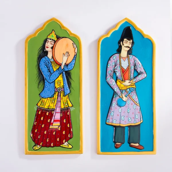 Persian Miniature Wall Art – Shirin and Farhad Design