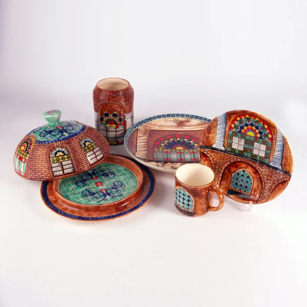 Timeless Persian Ceramic Set – Traditional Design