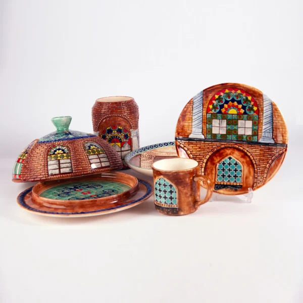 Timeless Persian Ceramic Set – Traditional Design